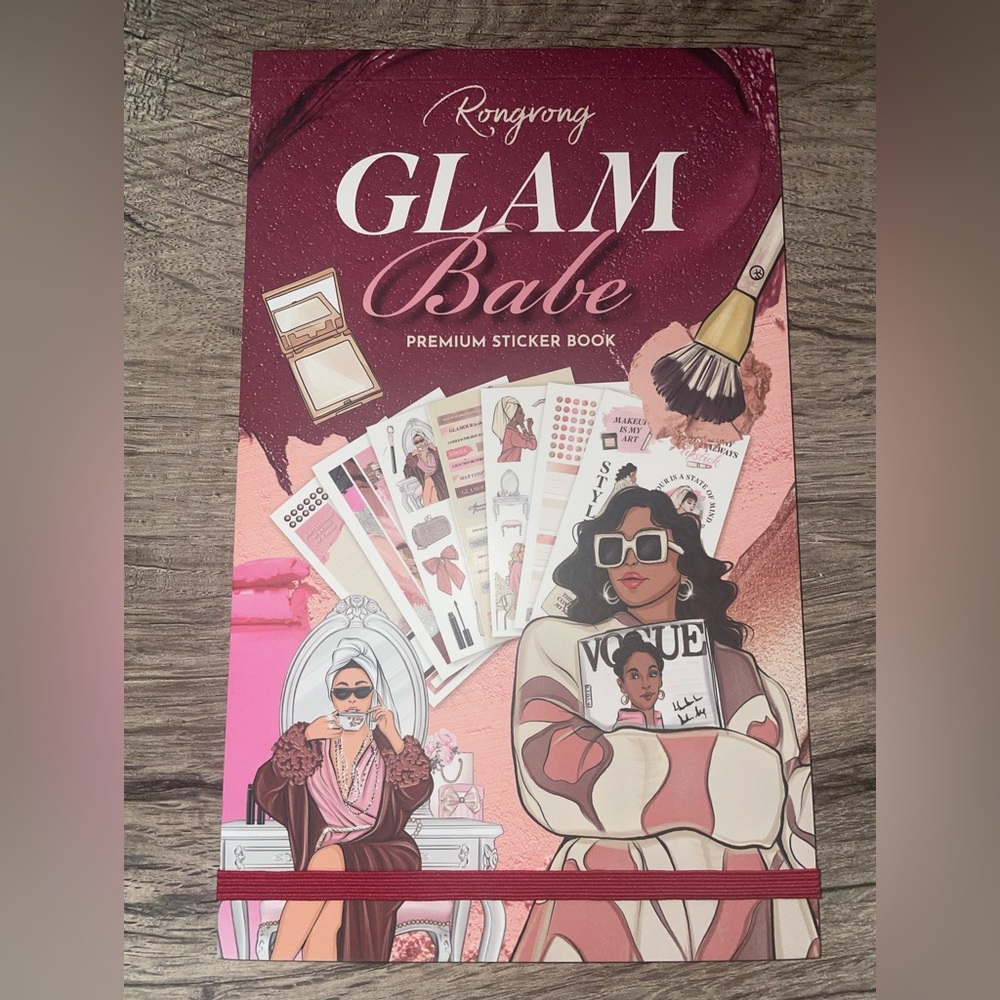Rongrong Glam Babe Sticker Book
